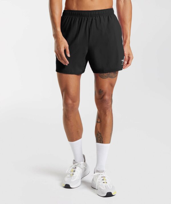 Arrival 5" Shorts Black