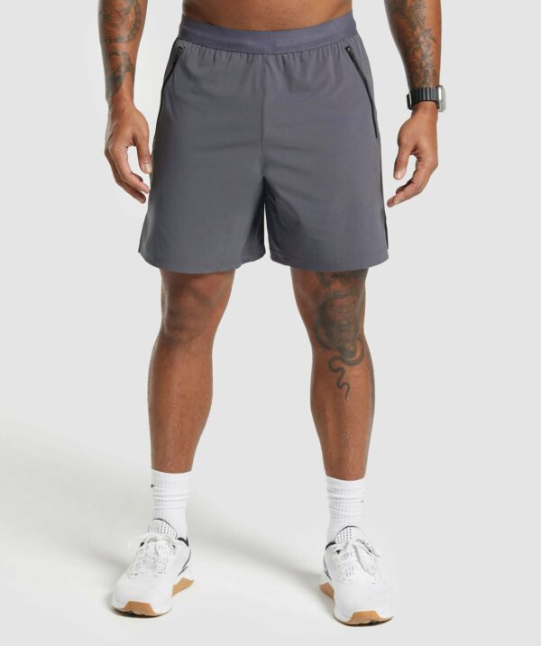 Apex 7" Hybrid Shorts Dark Grey