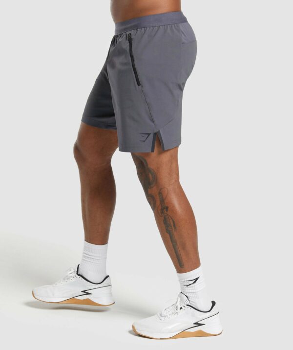 Apex 7" Hybrid Shorts Dark Grey - Image 3