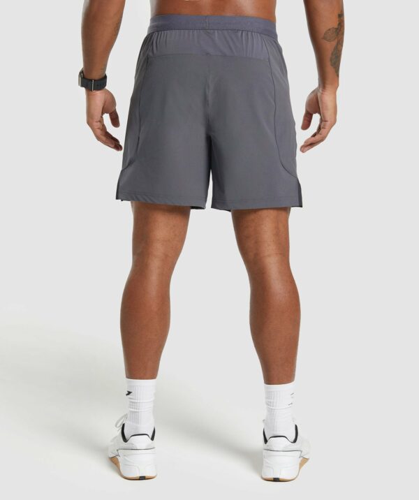 Apex 7" Hybrid Shorts Dark Grey - Image 2