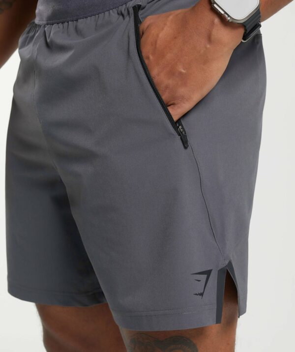 Apex 7" Hybrid Shorts Dark Grey - Image 6