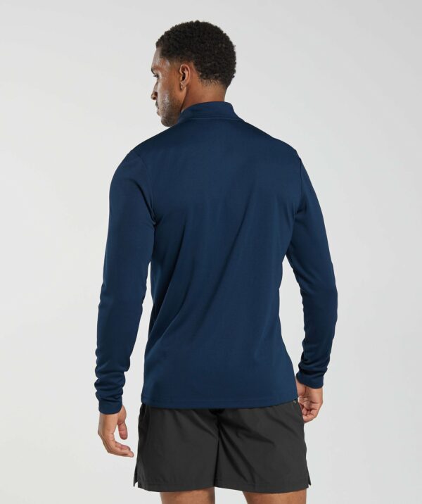 Arrival 1/4 Zip Pullover Navy - Image 2