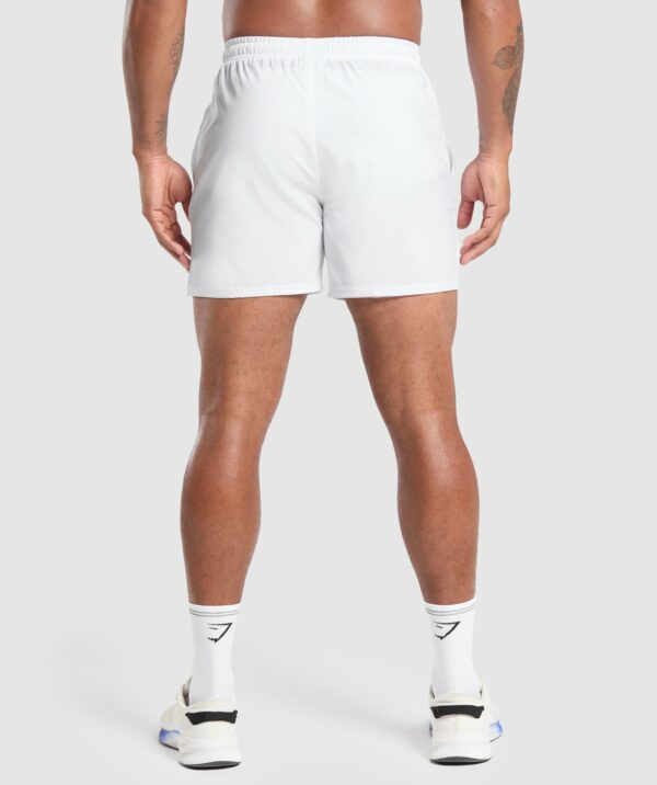 Arrival 5" Shorts White - immagine 2