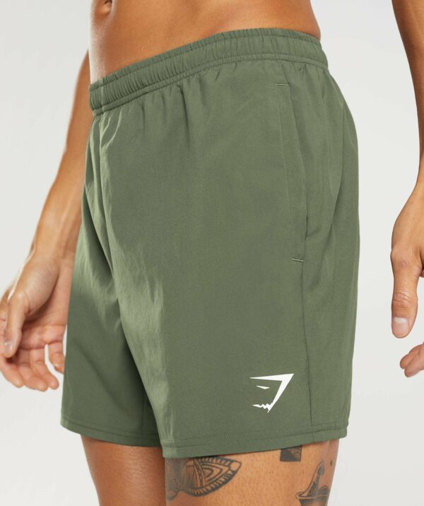 Arrival 5" Shorts Core Olive - immagine 3