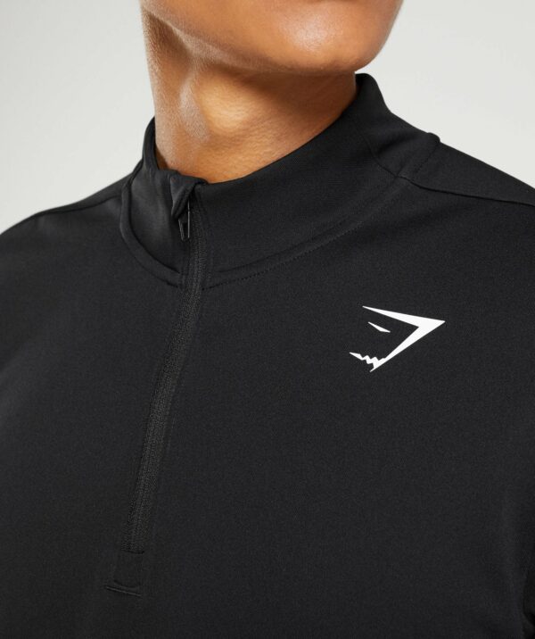 Arrival 1/4 Zip Black - immagine 3