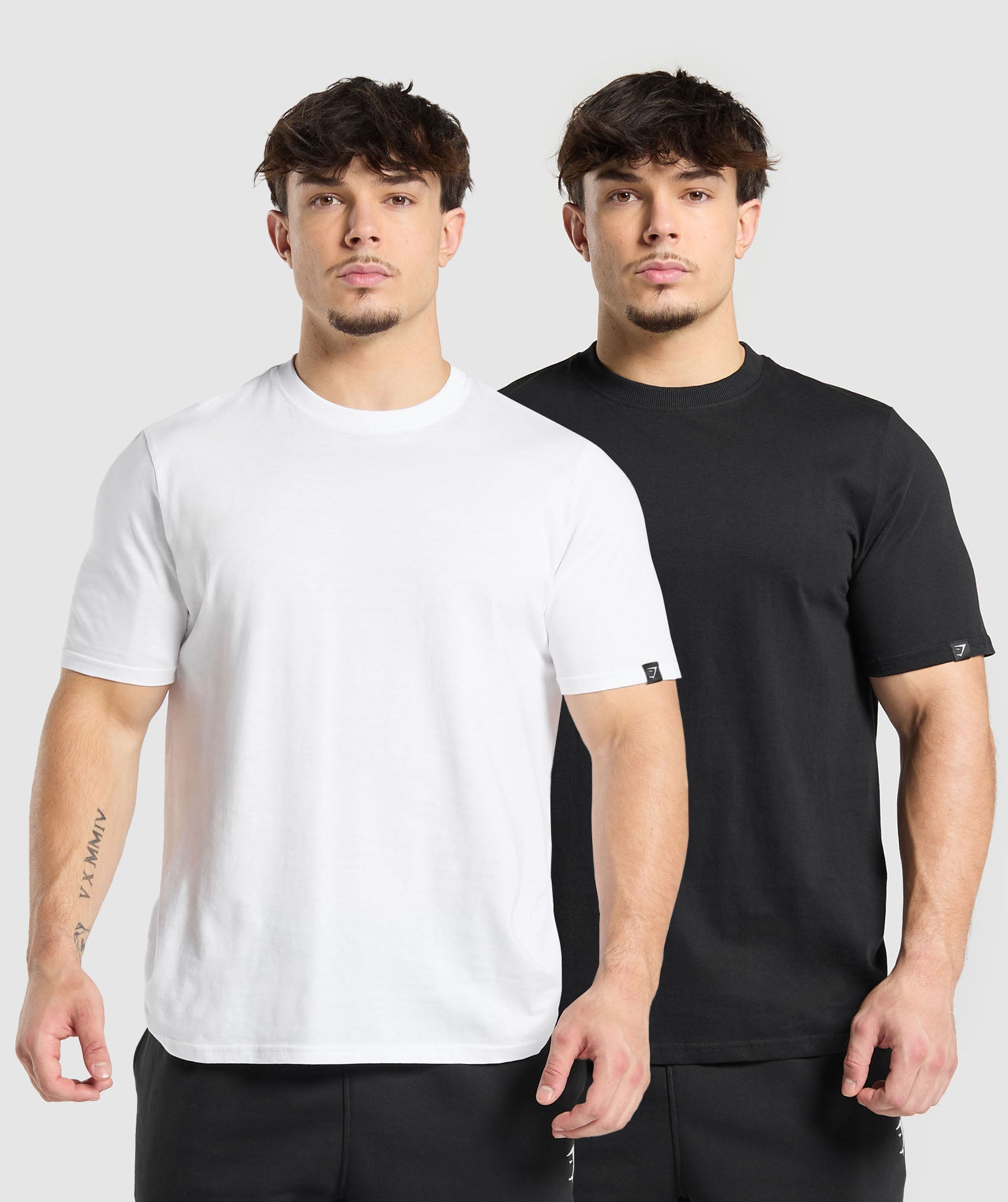T-Shirt 2 Pack White/Black