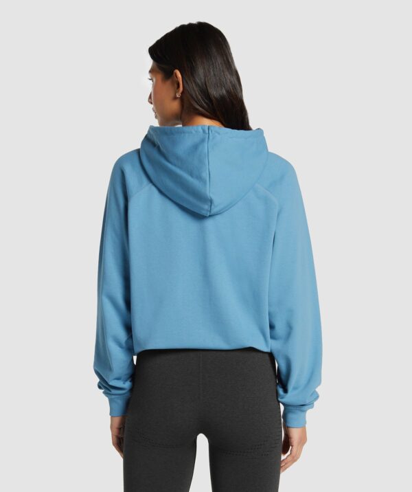 Block Oversized Hoodie Classic Blue - immagine 2