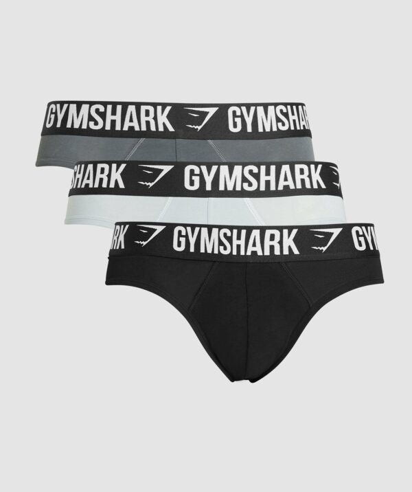 Brief 3PK Black/Pitch Grey/Light Grey