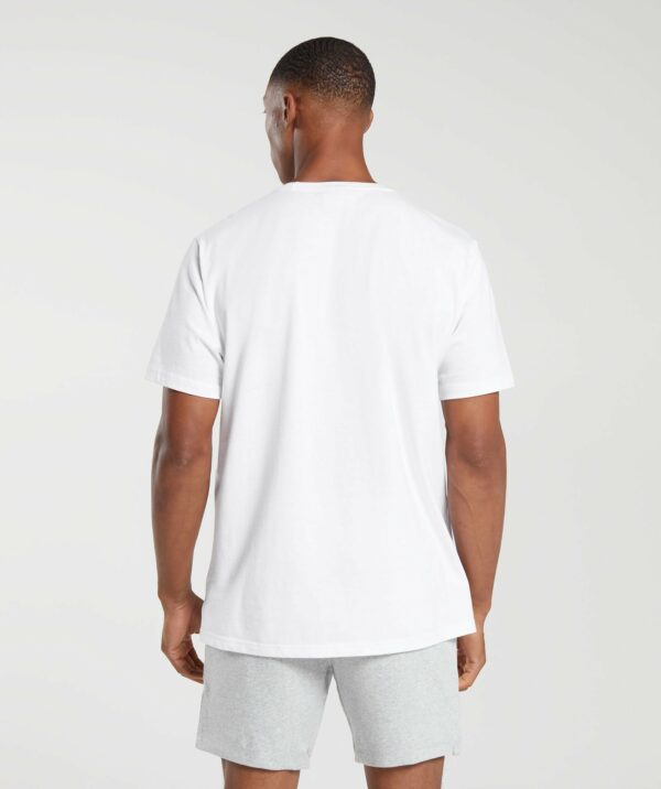 Crest T-Shirt White - immagine 2