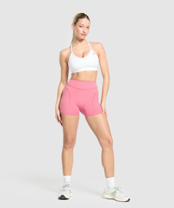 Dipped Waistband Shorts Sunset Pink - Image 6