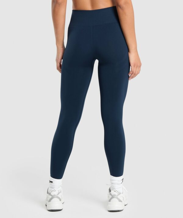 Everyday Seamless Leggings Blue - Image 2