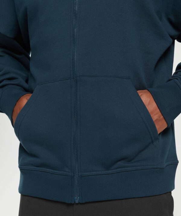 Crest Oversized Zip Up Hoodie Navy - immagine 5