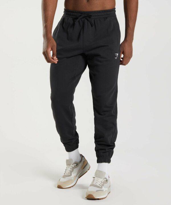 Essential Oversized Joggers Black