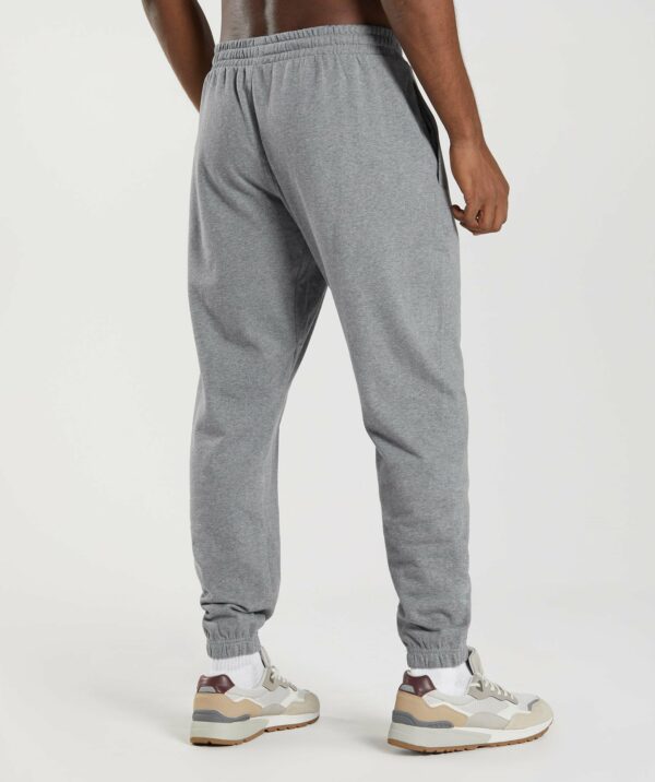 Essential Oversized Joggers Charcoal Grey Marl - Image 2