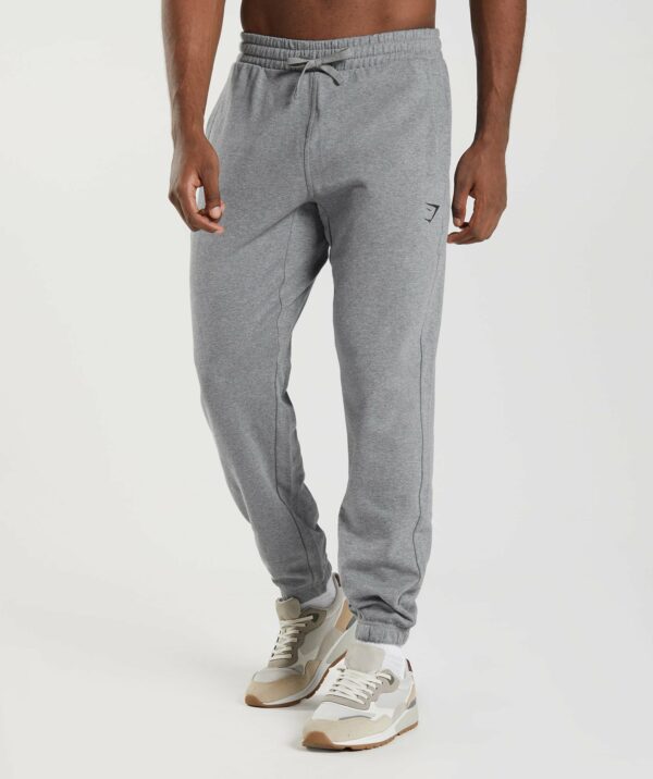 Essential Oversized Joggers Charcoal Grey Marl