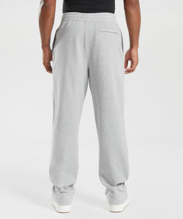 Crest Straight Leg Joggers Light Grey Marl - immagine 2