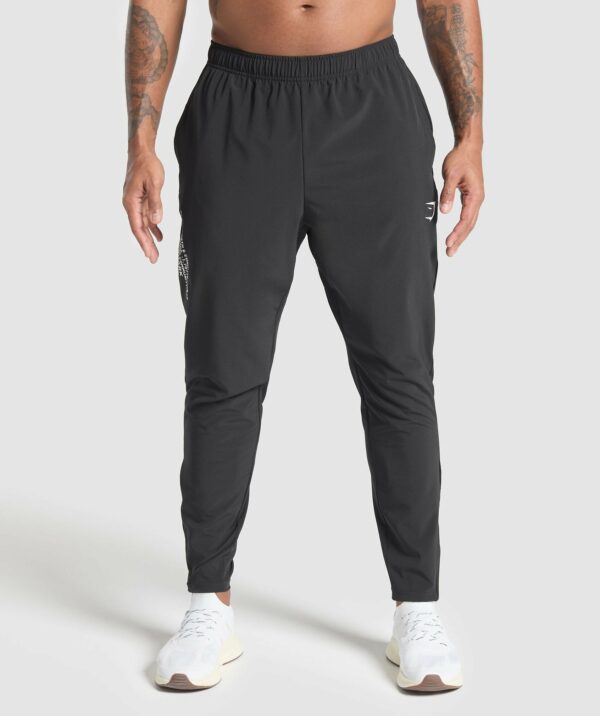 Fitness Apparel Woven Joggers Black