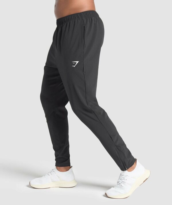 Fitness Apparel Woven Joggers Black - Image 4