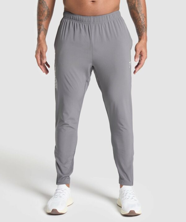 Fitness Apparel Woven Joggers Brushed Grey