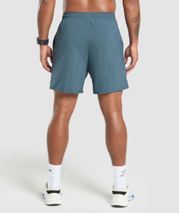 Script Graphic Short Cargo Blue - immagine 2