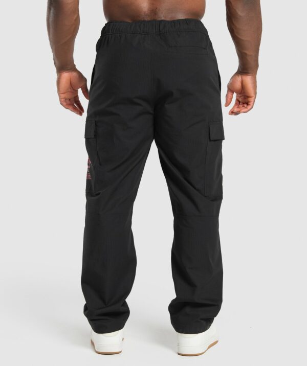 Metal Lifting Cargo Pants Black - immagine 9