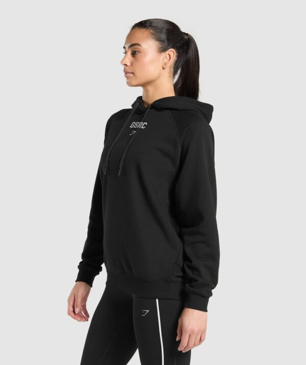 Running Graphic Hoodie Black - immagine 3