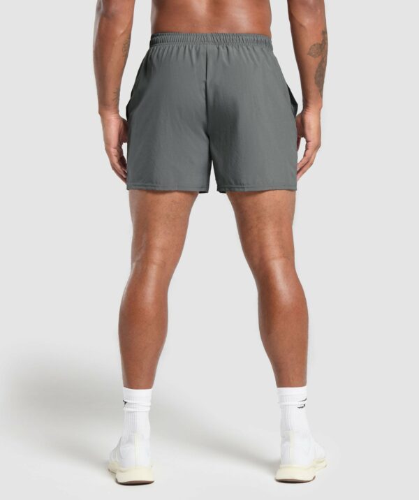 Running Dept. 5" Shorts Pitch Grey - immagine 2