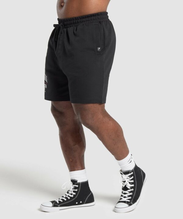 Trophy Graphic Shorts Black - Image 2