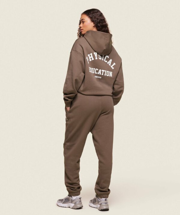 Phys Ed Logo Hoodie Penny Brown - Image 4