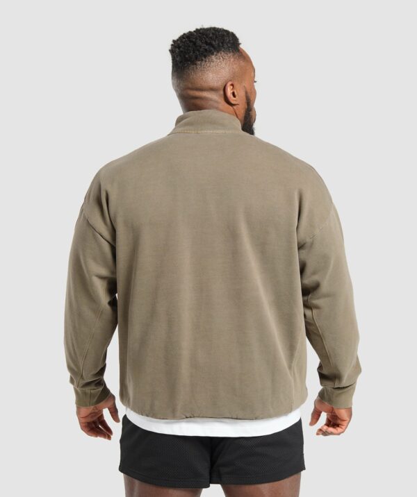 Premium Legacy 1/4 Zip Camo Brown - immagine 2