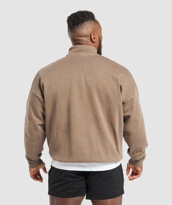 Premium Legacy 1/4 Zip Soft Brown - immagine 2