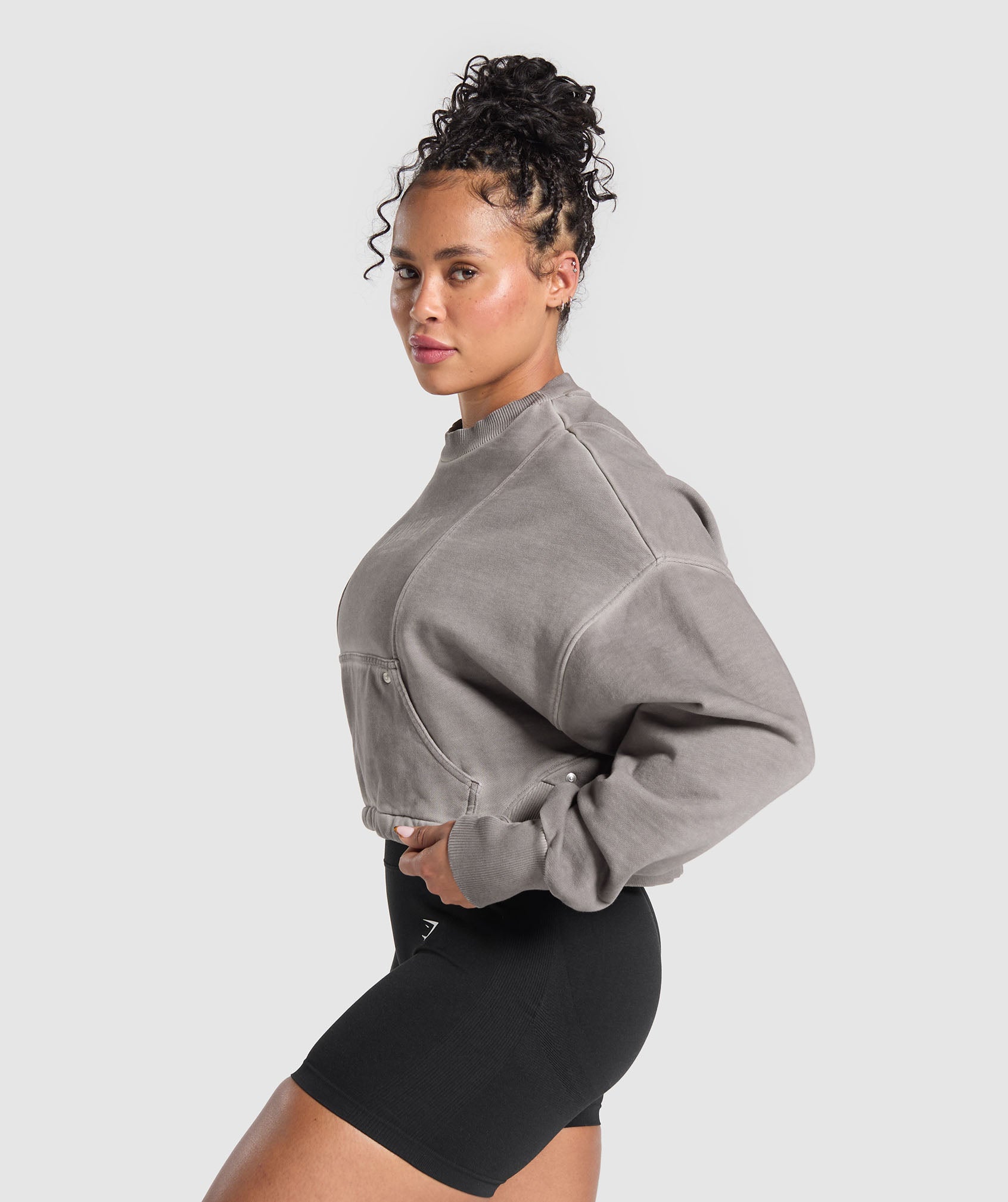 Rest Day Heavyweight Sweatshirt Metal Grey/Asphalt Grey - immagine 3