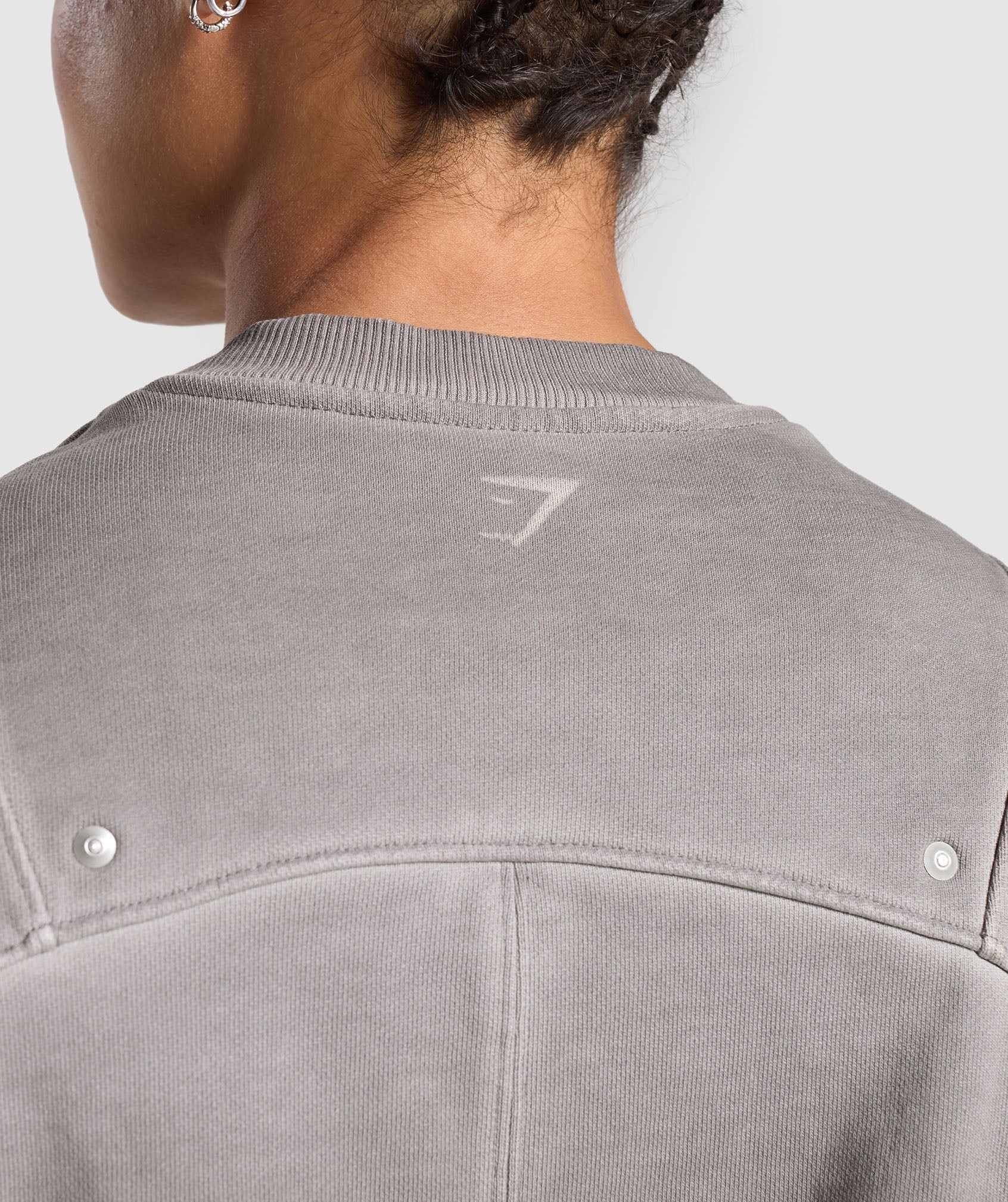 Rest Day Heavyweight Sweatshirt Metal Grey/Asphalt Grey - immagine 5