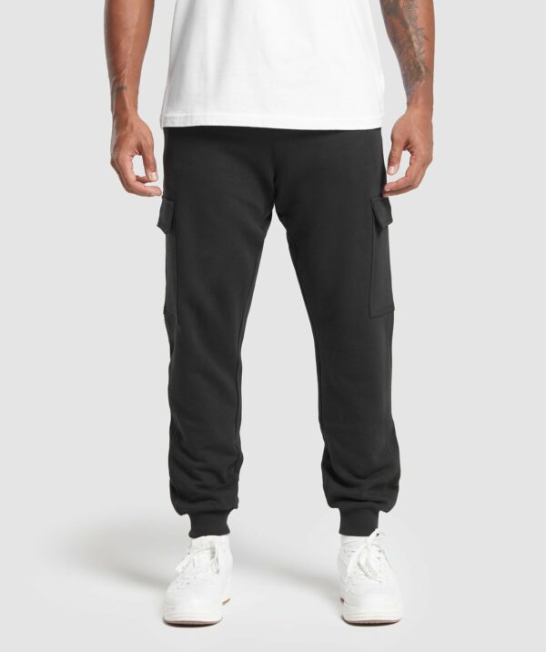 Rest Day Essentials Cargo Joggers Black