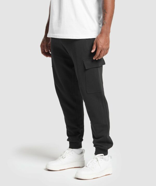 Rest Day Essentials Cargo Joggers Black - immagine 3