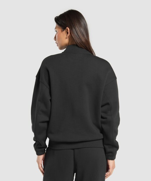 Rest Day Sweats 2.0 1/4 Zip Pullover Black - immagine 2