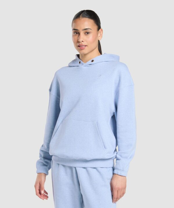 Rest Day Sweats 2.0 Oversized Hoodie Blue Marl