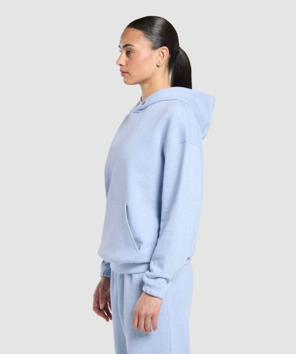 Rest Day Sweats 2.0 Oversized Hoodie Blue Marl - immagine 3