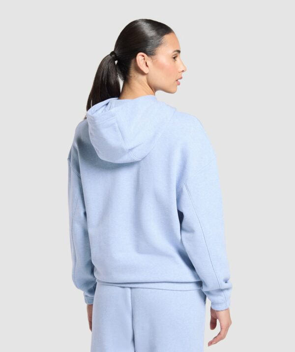 Rest Day Sweats 2.0 Oversized Hoodie Blue Marl - immagine 2