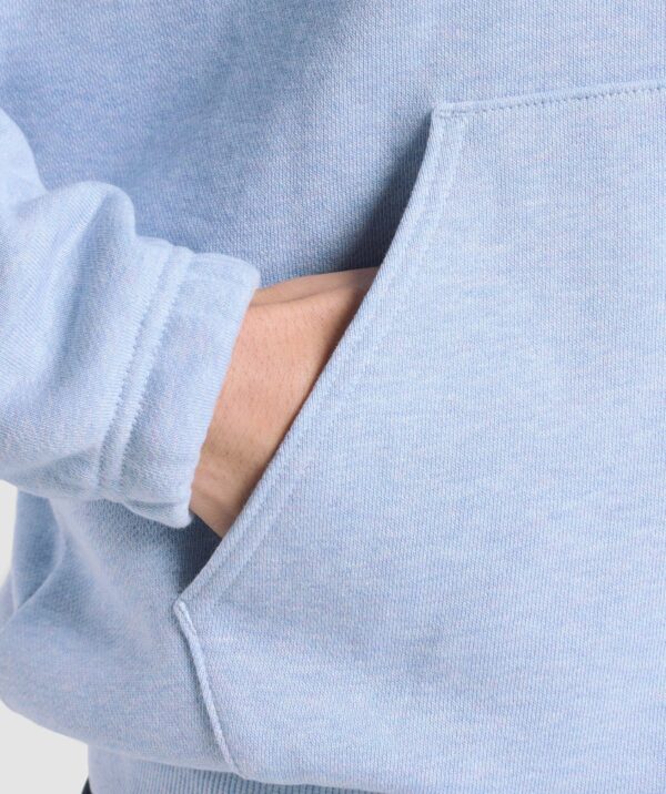 Rest Day Sweats 2.0 Oversized Hoodie Blue Marl - immagine 4