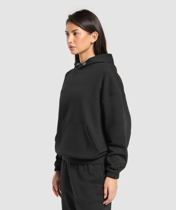 Rest Day Sweats 2.0 Oversized Hoodie Black - immagine 4