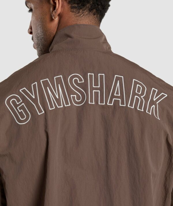 Retro Track Jacket Walnut Brown/Mocha Mauve/Soft White - immagine 5