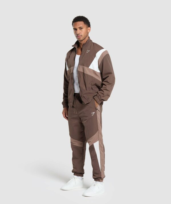 Retro Track Jacket Walnut Brown/Mocha Mauve/Soft White - immagine 4