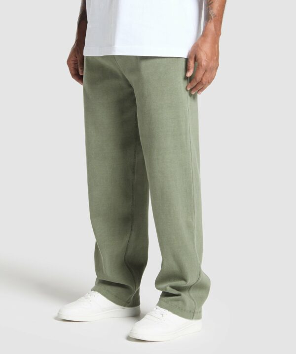 Heavyweight Ribbed Joggers Unit Green - immagine 3