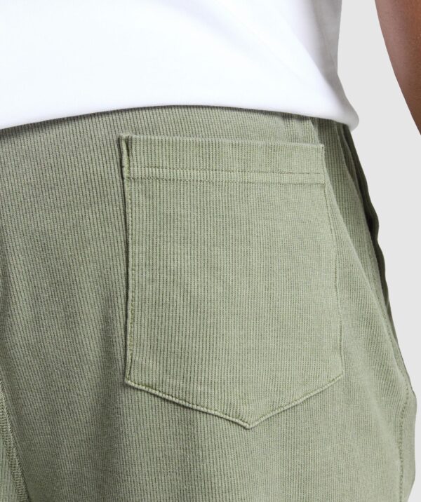 Heavyweight Ribbed Joggers Unit Green - immagine 6