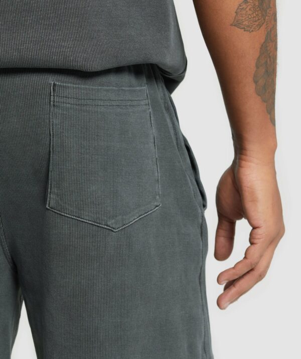 Heavyweight Ribbed Shorts Asphalt Grey - immagine 7