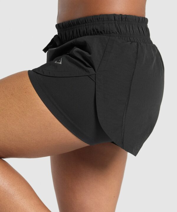 Running 2 in 1 Woven Shorts Black - Image 5