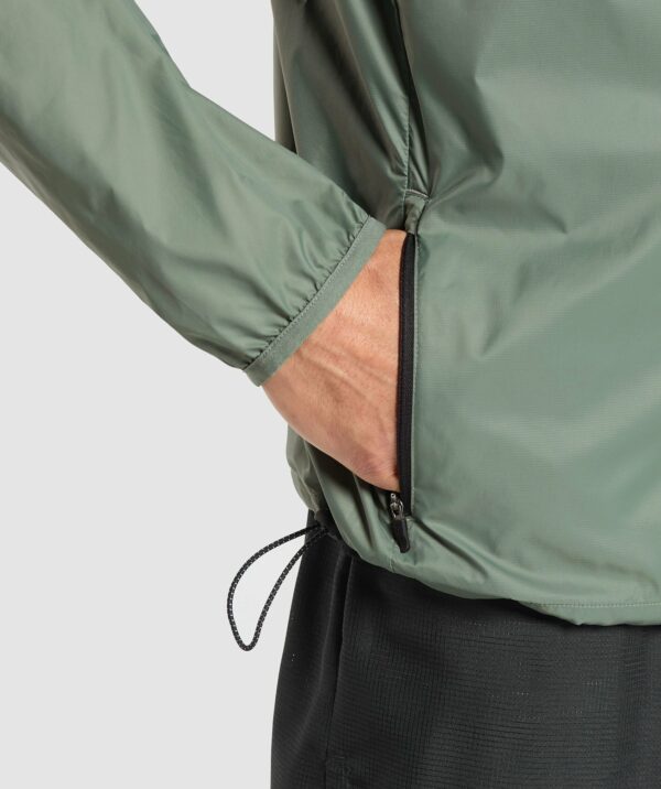 Running Windbreaker Unit Green - immagine 9