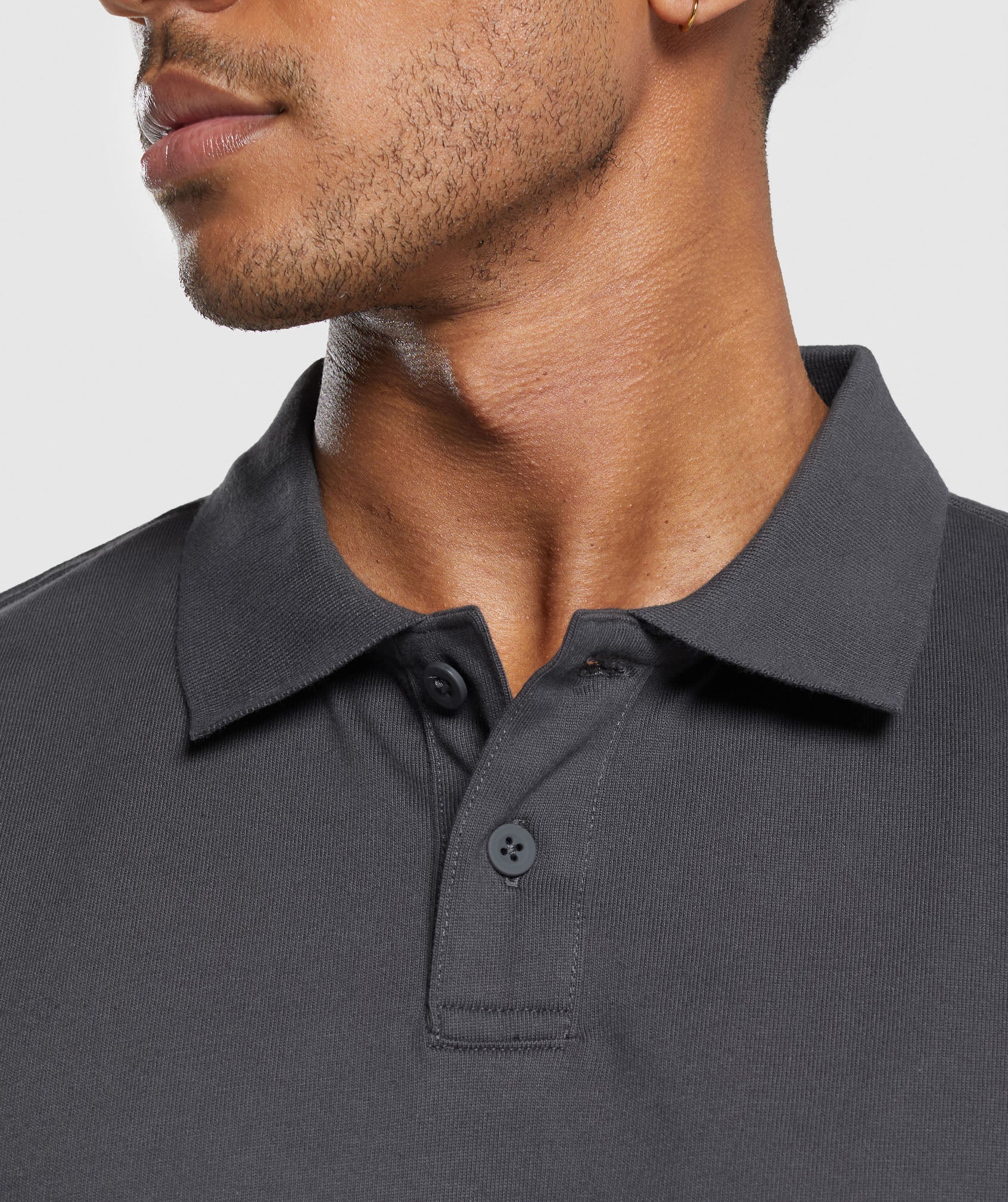 Short Sleeve Polo Onyx Grey - immagine 5
