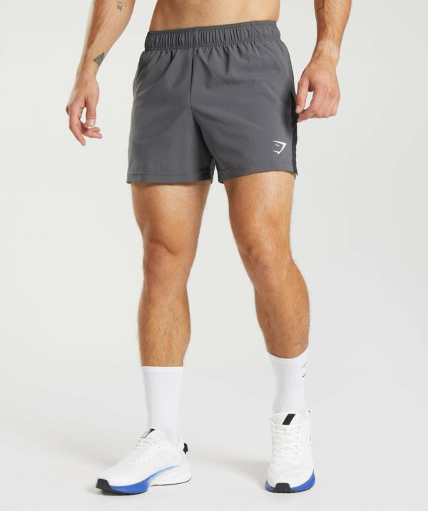 Sport 5" Shorts Silhouette Grey/Black